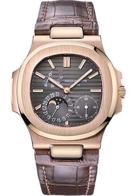 patek philippe watches nautilus mens rose gold 5712r-001|patek philippe nautilus.